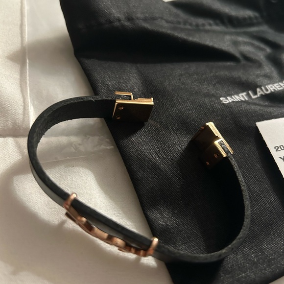 Brand New Saint Laurent Bracelet YSL Monogram - Picture 8 of 10